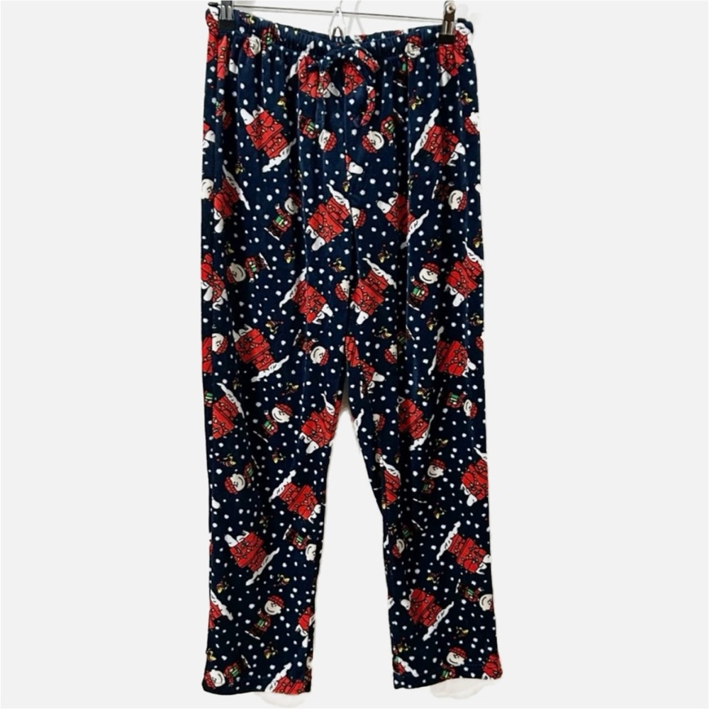 Peanuts Charlie Brown Christmas Inspired Light Fleece Lounge Pants Pajama Bottom